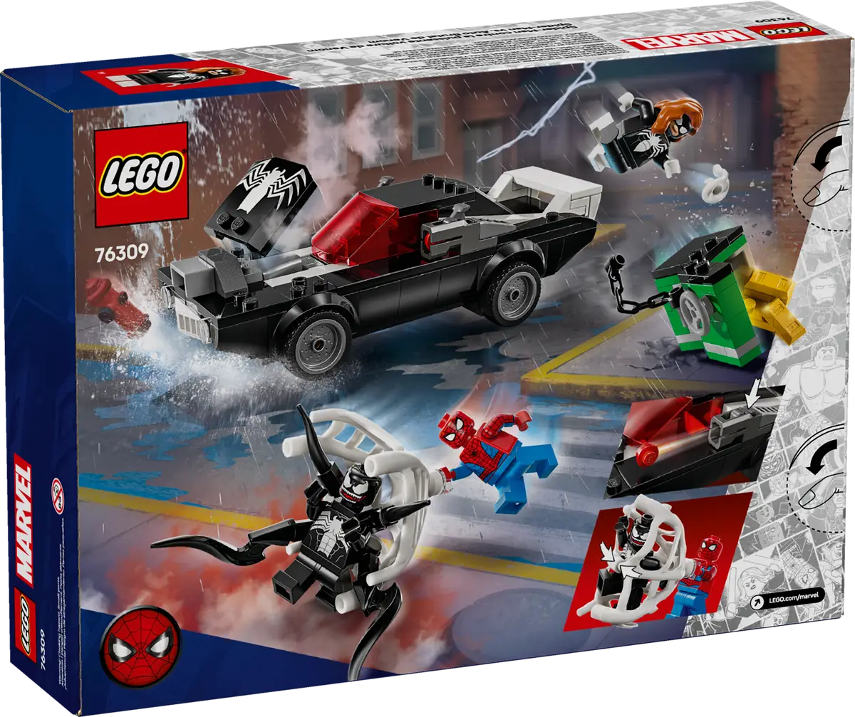 Spider-Man contre Venom Muscle Car (76309)